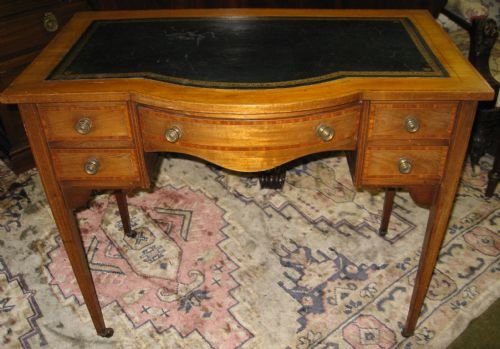 mahogany writing table desk