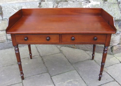 victorian mahogany washstand