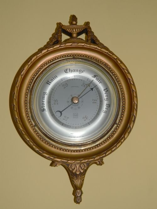 compensated aneroid barometer