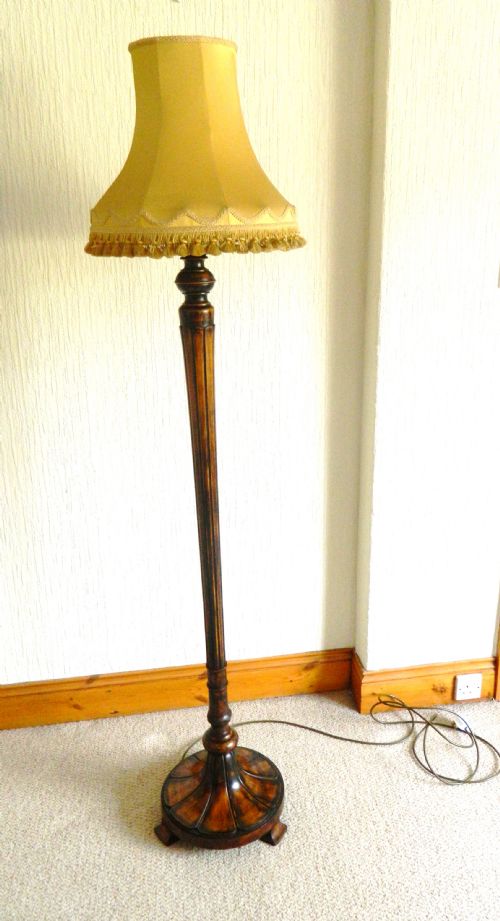 unusual art deco standard lamp