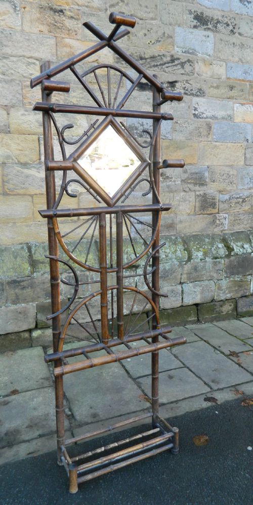 bamboo hallstand