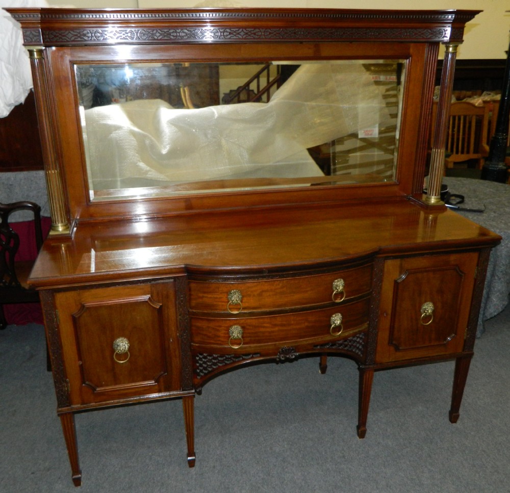 mahogany sideboard