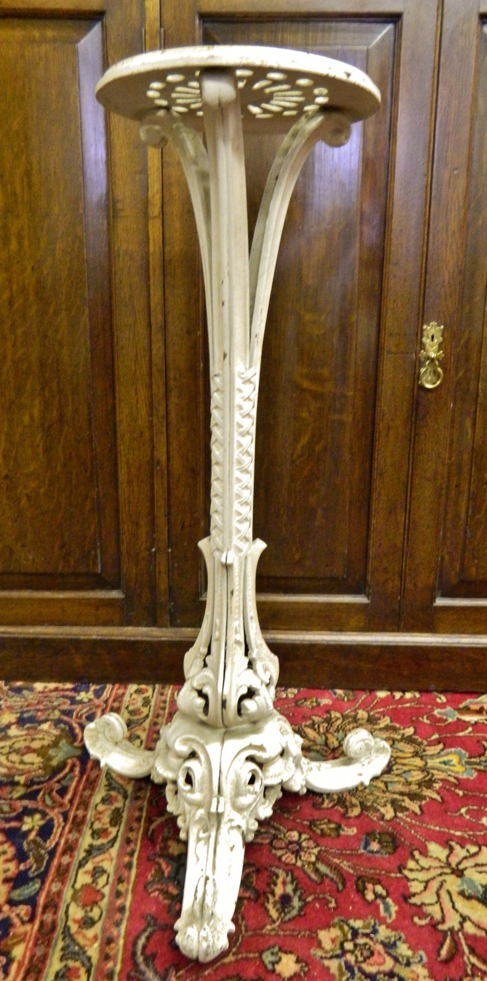 coalbrookdale style jardiniere plant stand