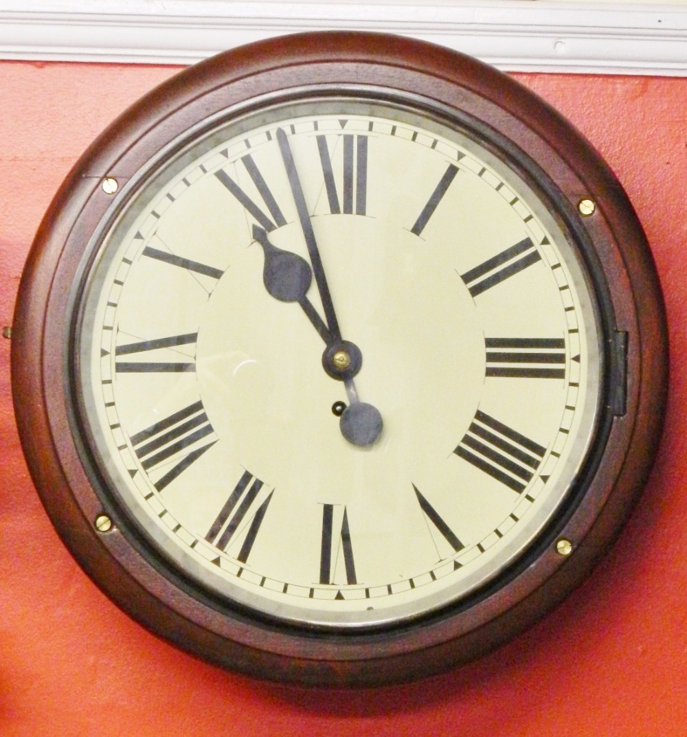 large dial wall clock