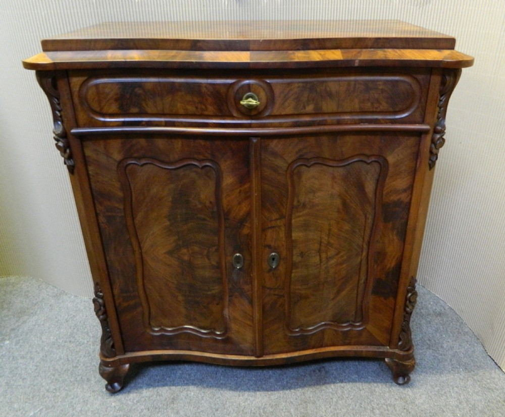 mahogany side cabinet