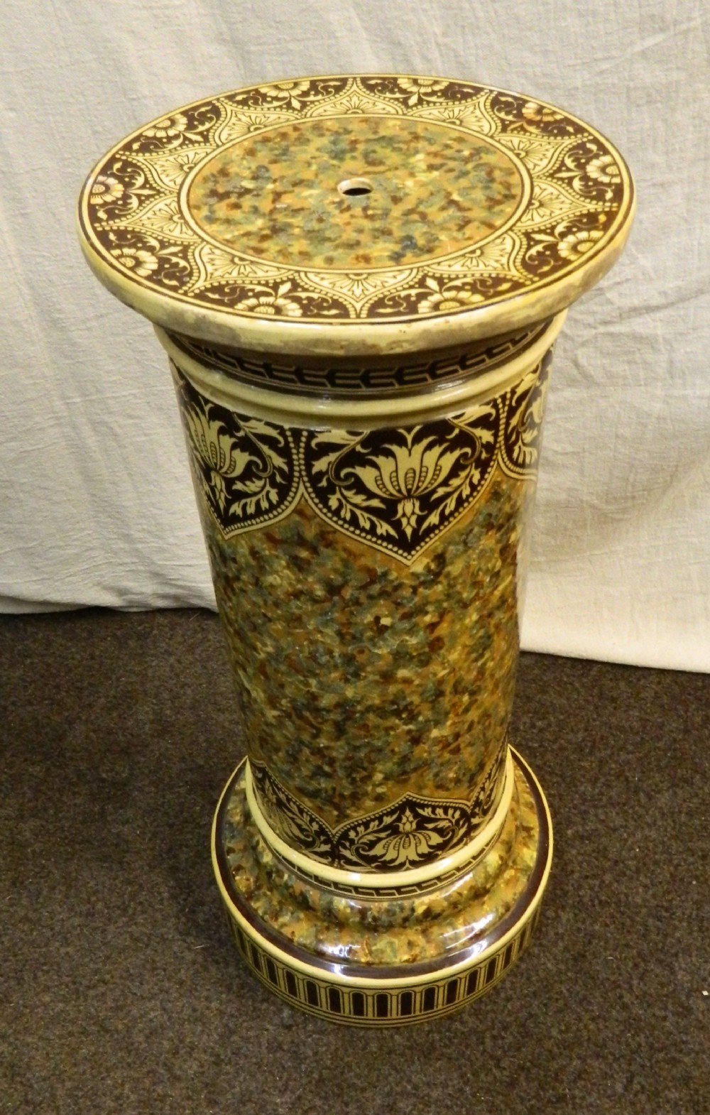 arts crafts pottery jardiniere