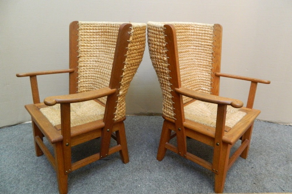 pair of small orkney chairs