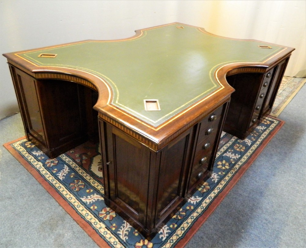 large mahogany desk
