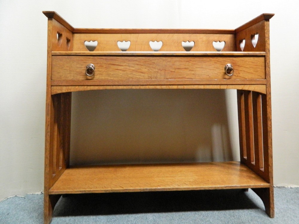 arts crafts oak table liberty co