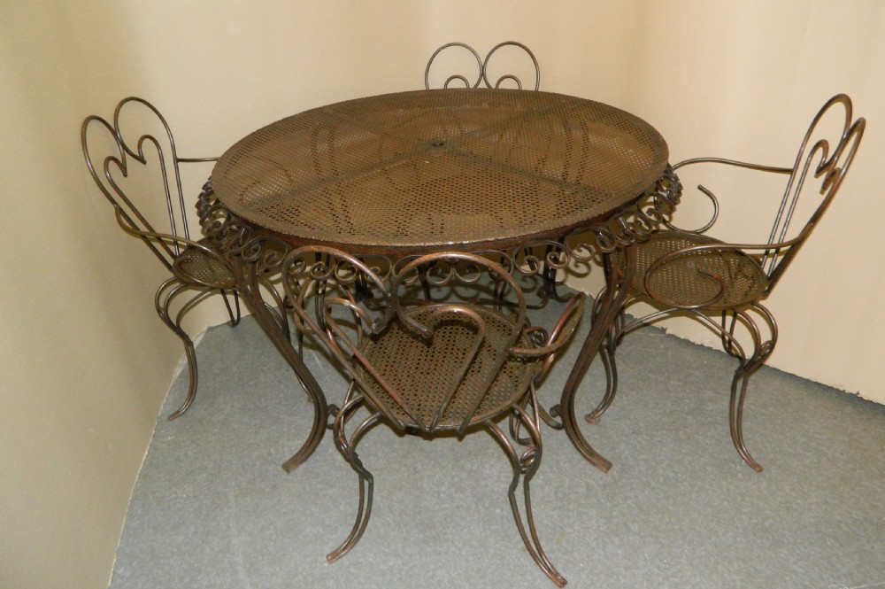 french garden table chairs bistro set