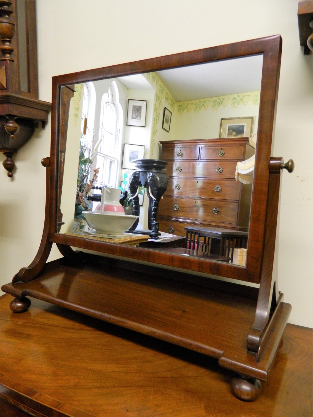 mahogany toilet mirror gillows