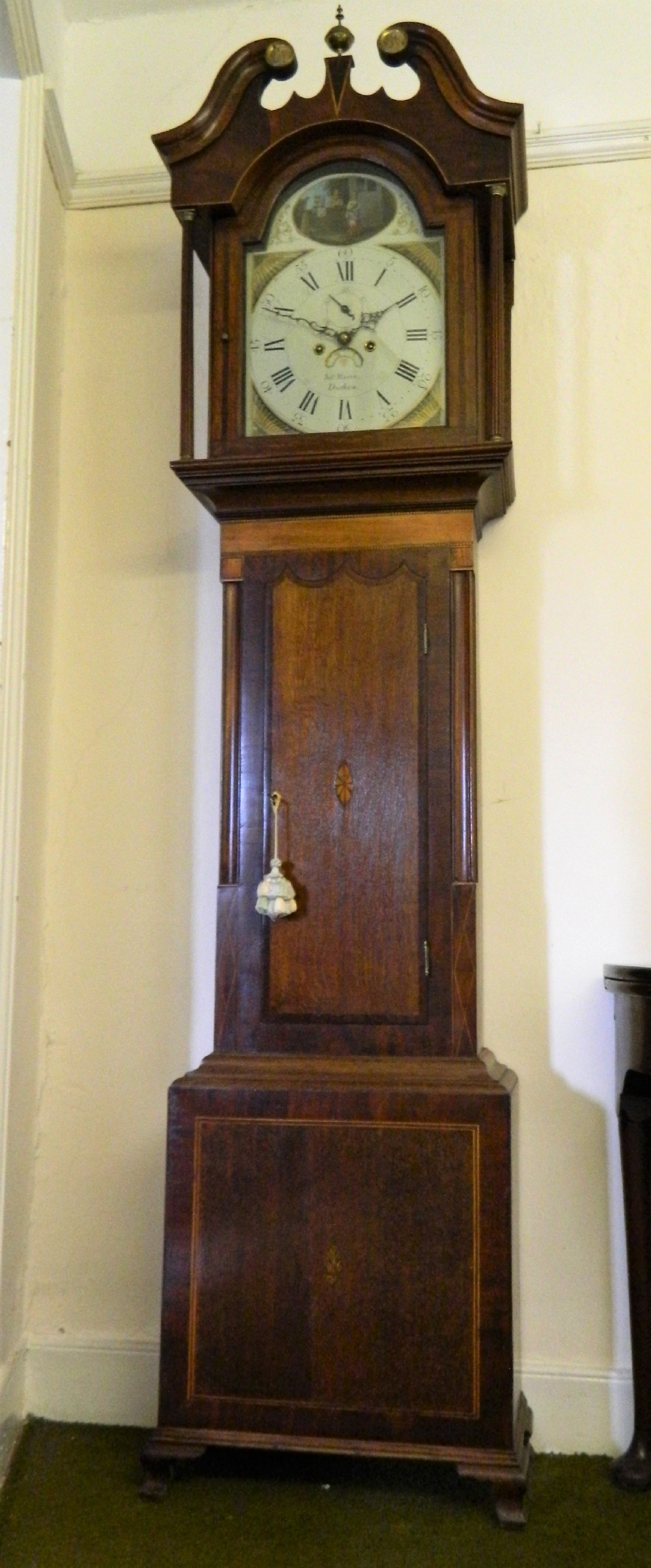 longcase clock raine of durham