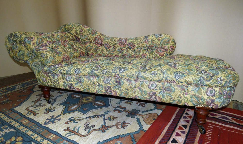 victorian chaise longue