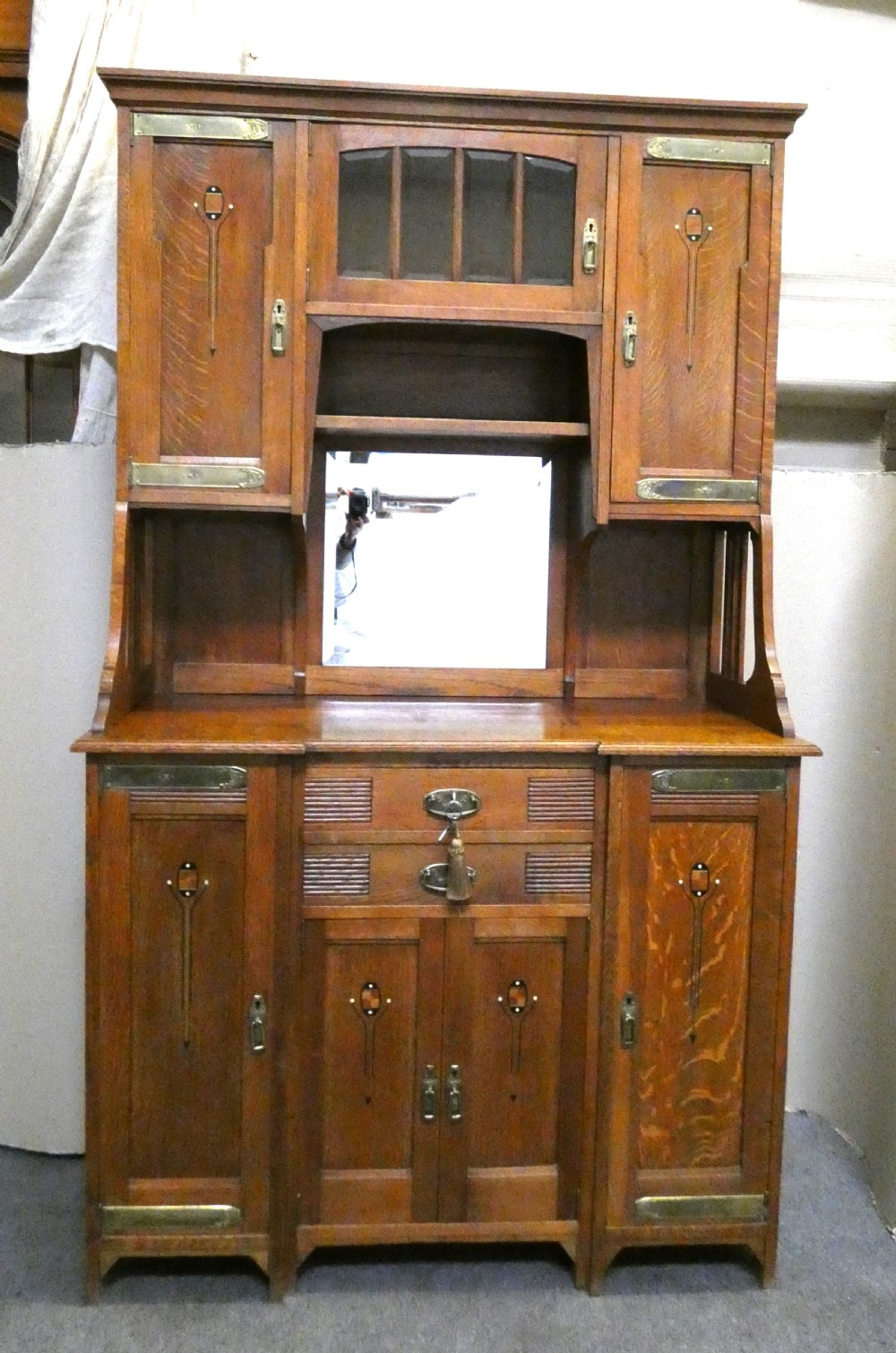 art nouveau cabinet