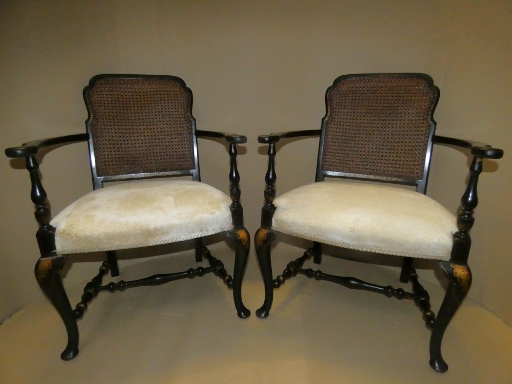 pair of chinoiserie chairs