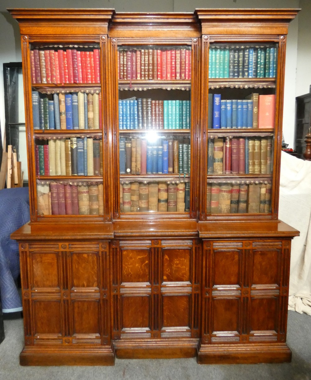 oak bookcase