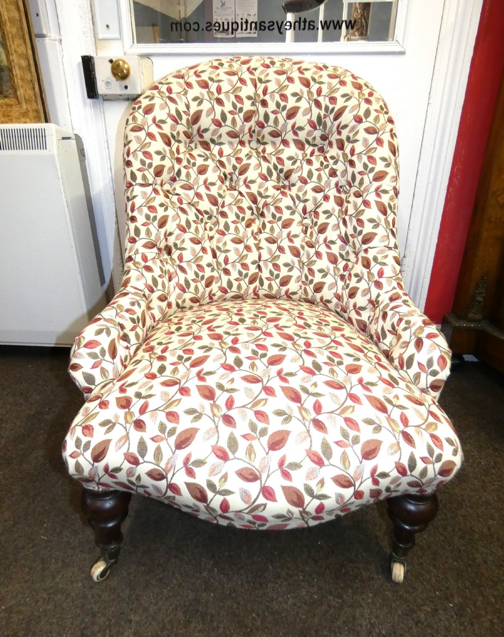 victorian nursing chair